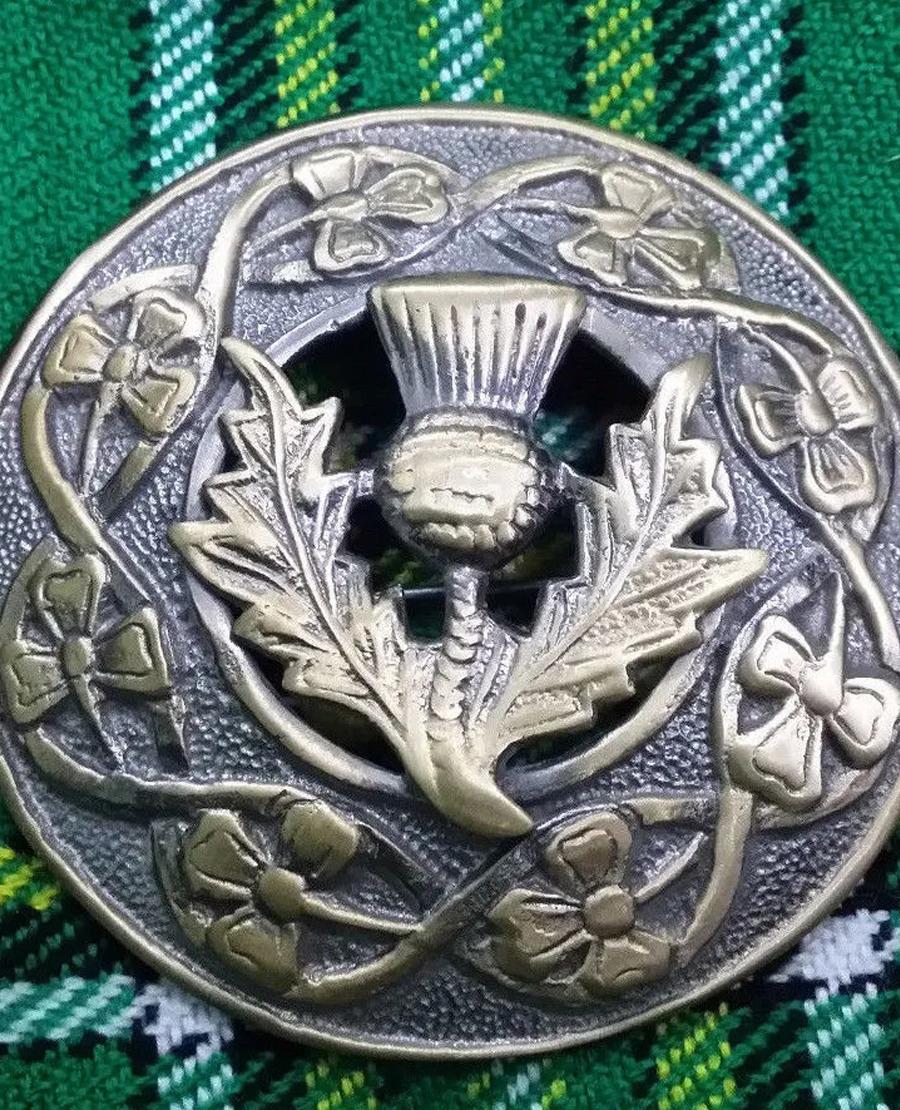 Antique Kilt Brooch