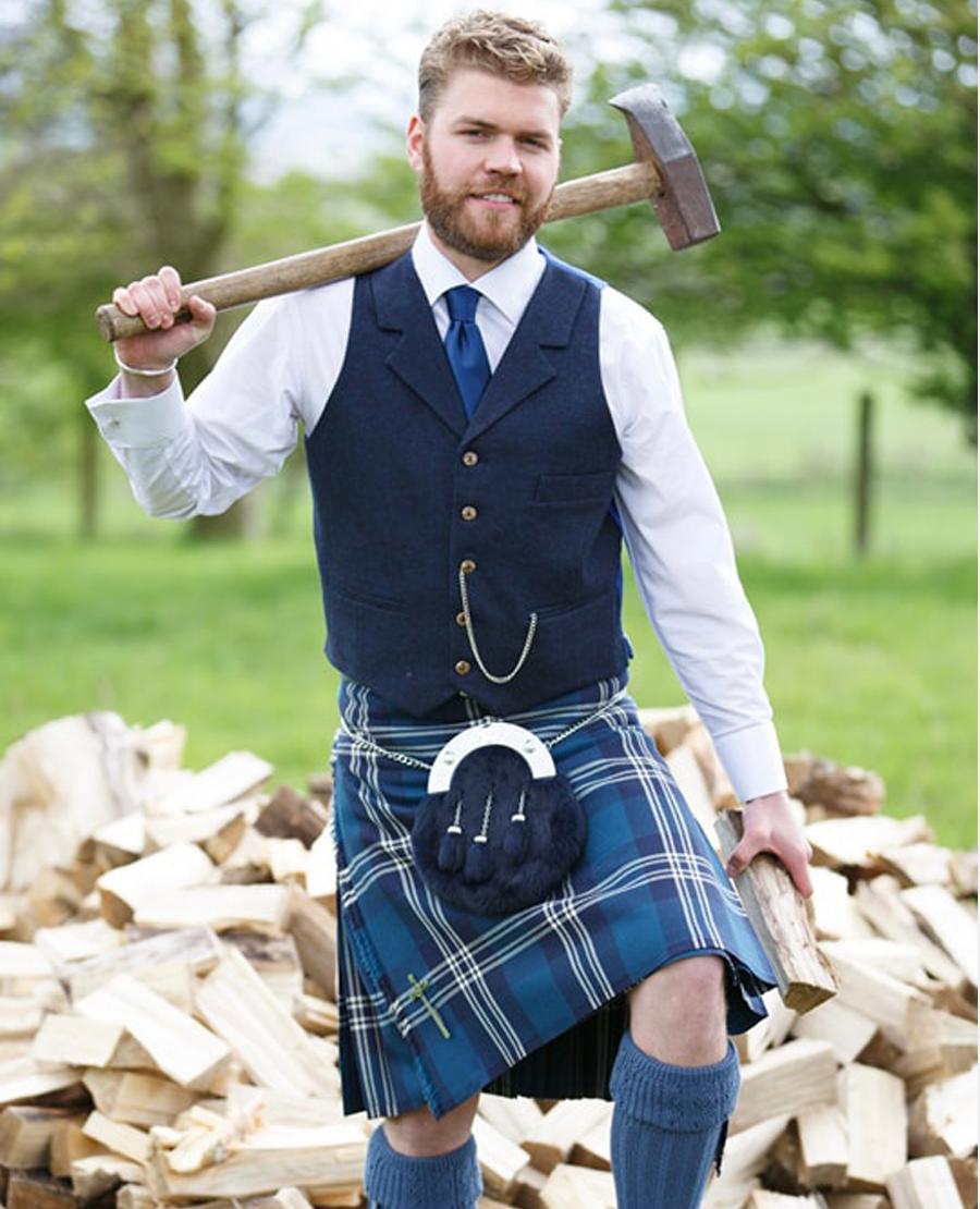 Tartan Kilt Set