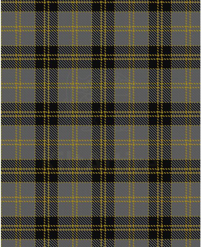 Bannockbane Grey #3 Modern Tartan Kilt 