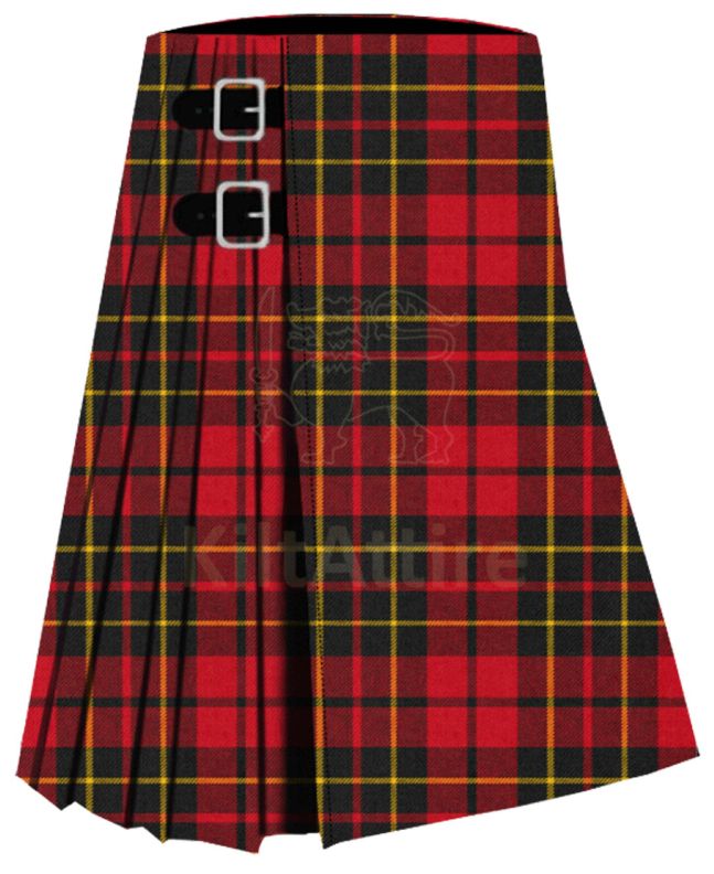 Brodie Red Modern Tartan Kilt
