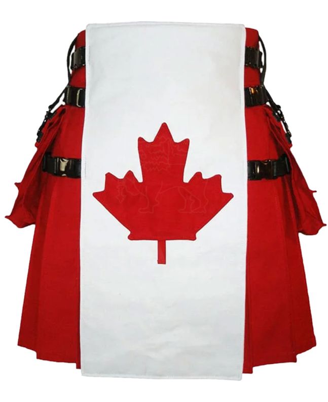 Canadian Flag Hybrid Utility Kilt 