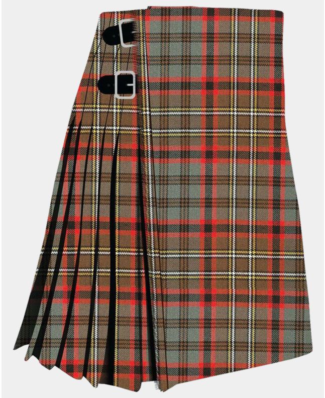 Clan Cunningham Hunting Weathered Tartan Kilt
