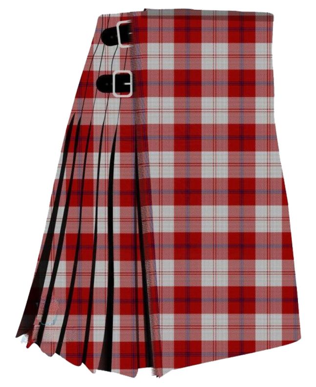 Cunningham Dress Red Modern Tartan Kilt 