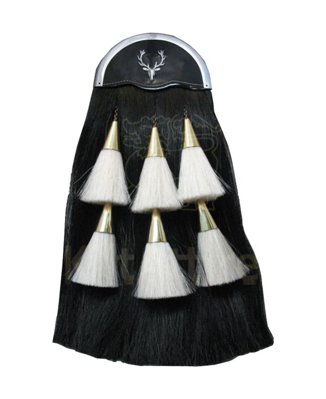 Deer Batch Horse Hair Sporran 