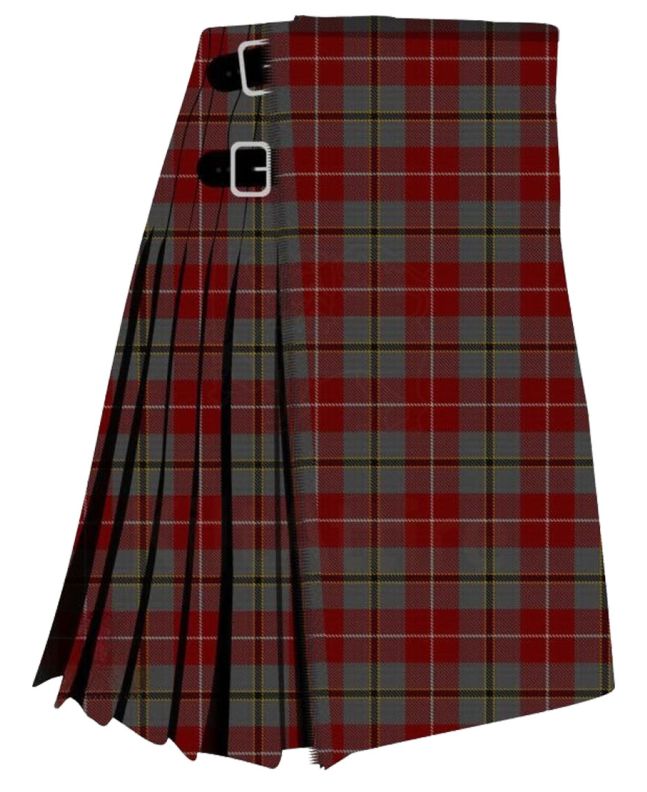 Douglas Ancient Red Tartan Kilt 