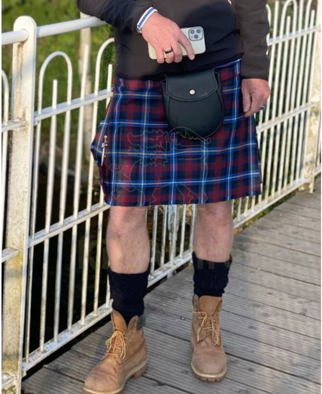 Glencoe Traditinal (Highland Titles) Modern Tartan Kilt