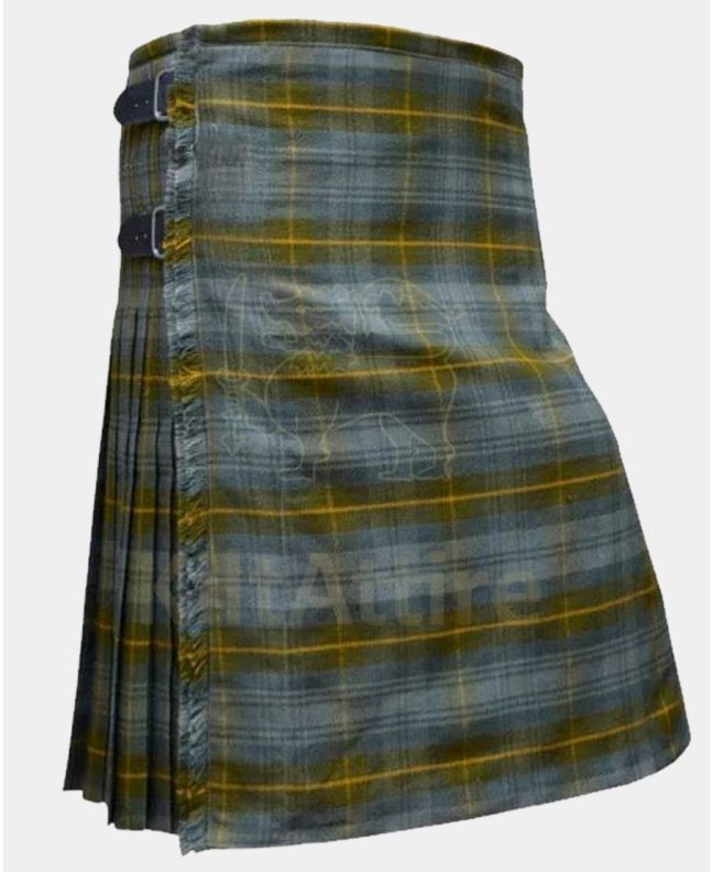 Gordon Weathered Traditional Tartan Kilt