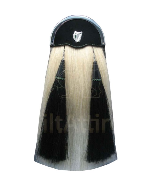 Harp Badge Horse Hair Sporran 