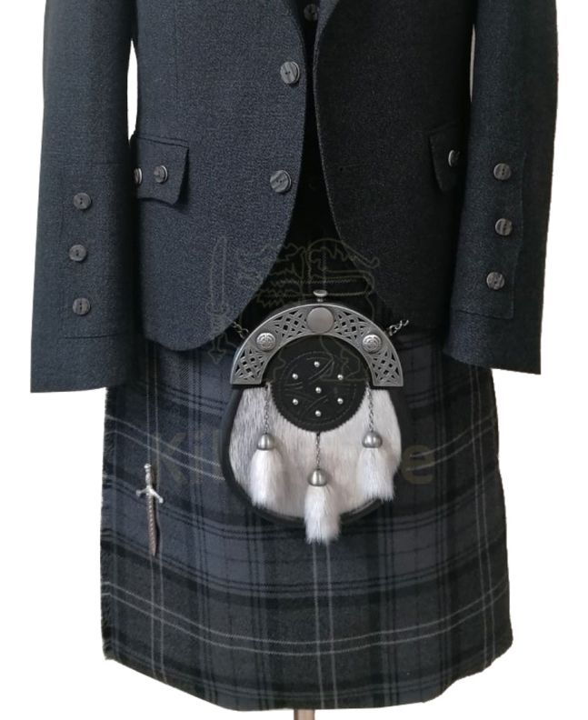 Highland Granite Modern Tartan Kilt