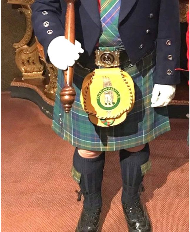 Hunter of Hunterston Ancient Tartan Kilt