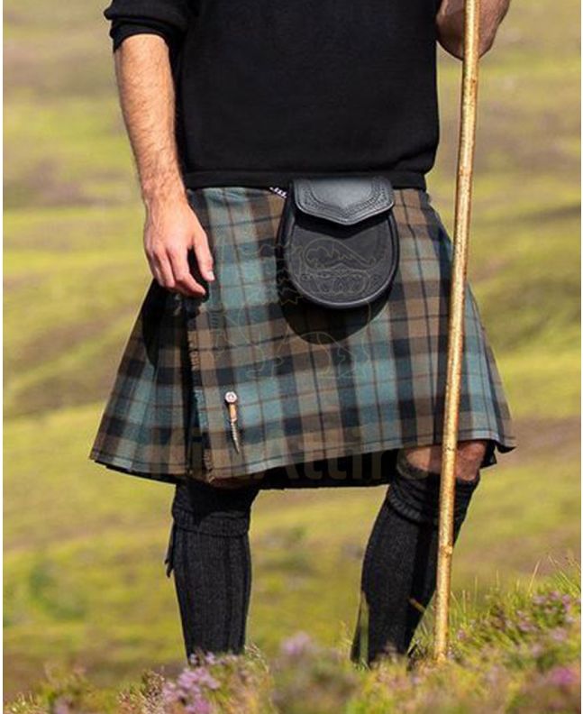 Mackay Weathered tartan Kilt 