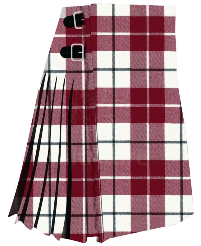 MacRae of Conchra Dress Cranberry Tartan Kilt