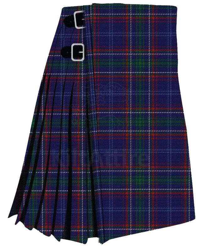 Massachusetts Modern Tartan Kilt 