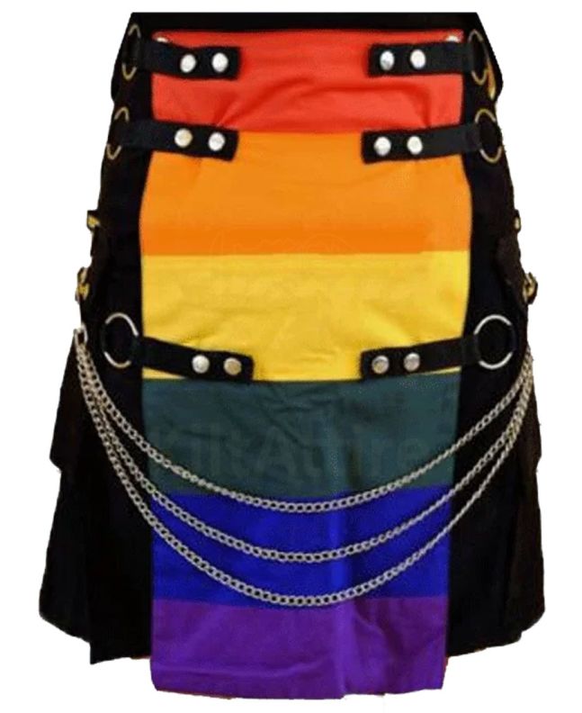 Rainbow Apron Pride Kilt