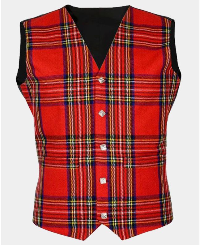 Royal Stewart Tartan Kilt Vest