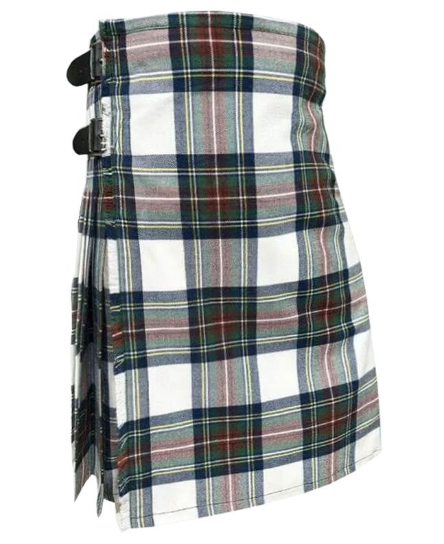 Stewart Blue Dress Muted Tartan Kilt 
