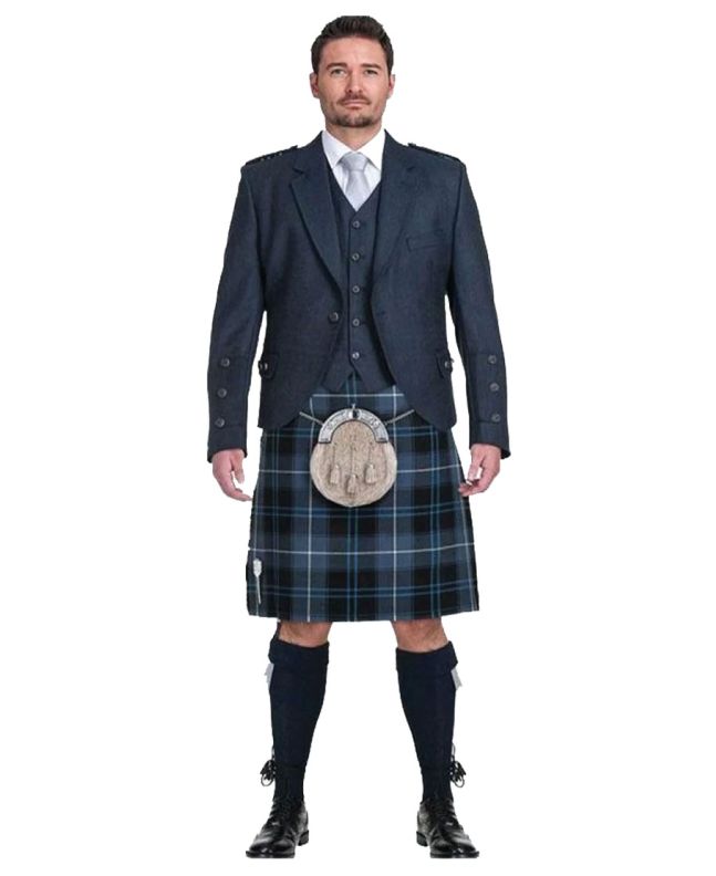 Wedding Kilt Outfit with Argyll Jacket 