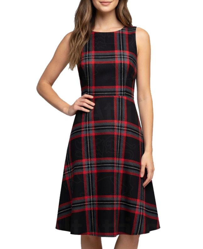 Witches of Scotland Tartan Dress for Women
