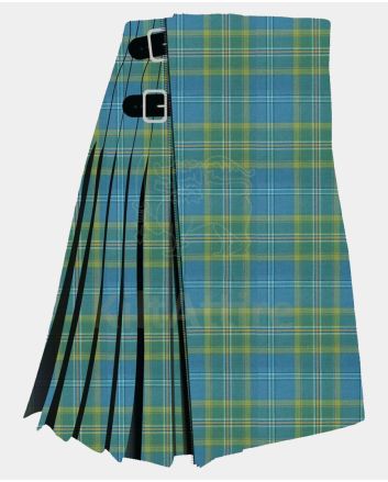 All Ireland Blue Modern Tartan Kilt