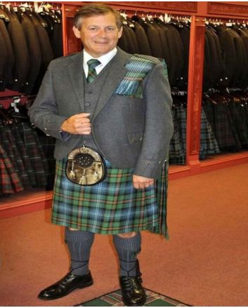 Argyle Kilt Outfit for Men - Made to Measure