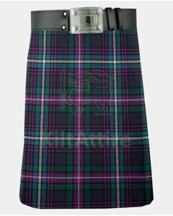 Auld Lang Syne Blue Modern Tartan Kilt