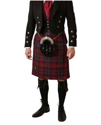 Autumn Bute Heather Tartan Kilt