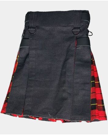 Baby Denim Hybrid Utility Kilt