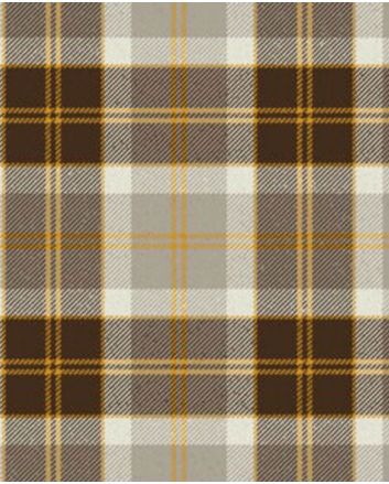 Bannockbane Orange Stripes Modern Tartan Kilt