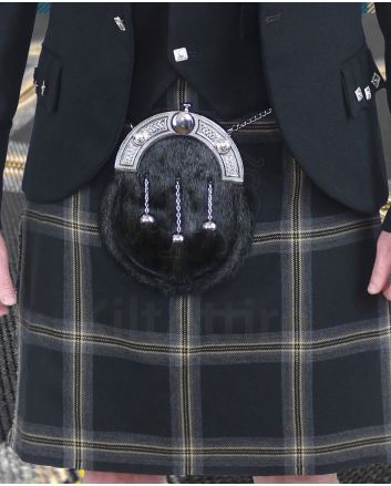 Black Galloway Tartan Kilt