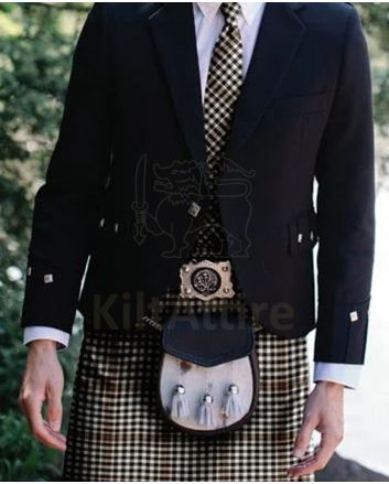Burns Check Modern Tartan kilt
