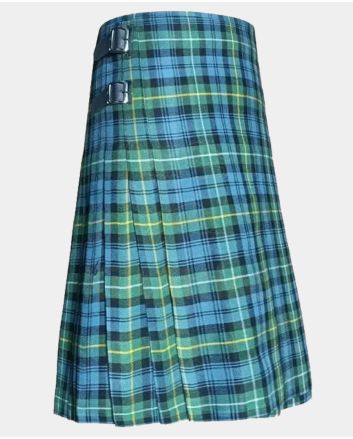 Campbell of Argyll Ancient Tartan kilt Side