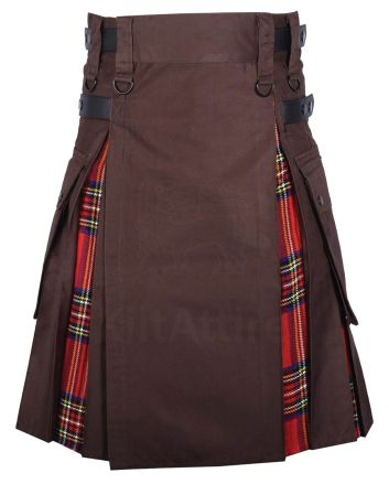 Cargo Hybrid Tartan Kilt For Men