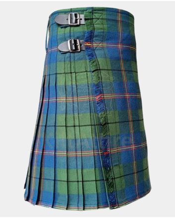Carmichael Ancient Tartan kilt R side