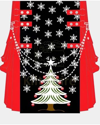 Christmas Tree With Stars Kilt