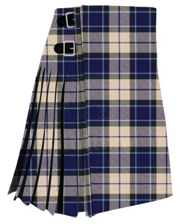 Comrie Navy Blue Modern Tartan Kilt