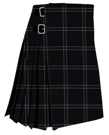Dark Hebridean Purple Tartan Kilt