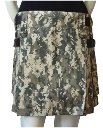 Digital Camouflage Utility Kilt
