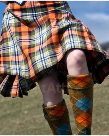 Dundee District (City of Dundee) Ancient Tartan Kilt