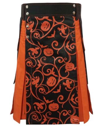 Elegant Halloween Hybrid Utility Kilt