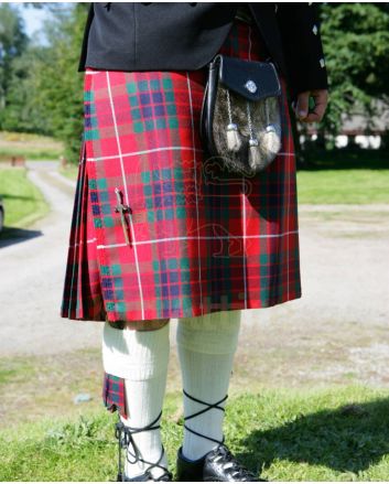 Fraser Red Modern Tartan Kilt