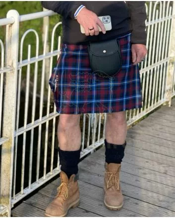 Glencoe Traditional ( Highland Titles) Tartan Kilt 