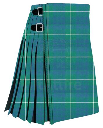 Hamilton Hunting Green Ancient Tartan Kilt