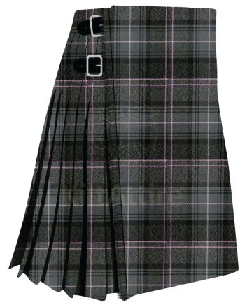 Higland Granite Pink Modern Tartan Kilt