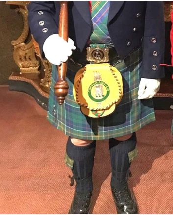 Hunter of Hunterston Ancient Tartan Kilt