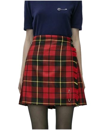 Ladies Wallace Tartan Kilt 