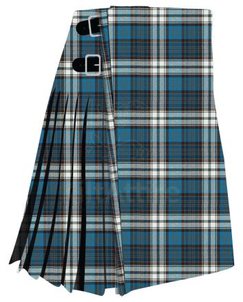 MacDonald Dress Muted Blue Special Modern Tartan Kilt