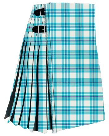 MacGregor Dress Turquoise Modern Tartan Kilt