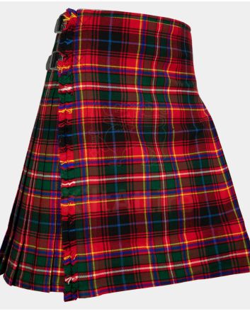 MacInnes Red (Innes Red) Modern Tartan Kilt