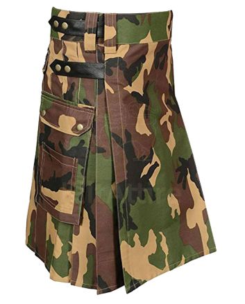 Military Camouflage Tactical Utility Kilt