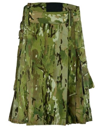Multicam Tactical Utility Kilt For Men